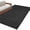 Black, variant on Vintage Haze Blue Area Rug 3x5 FT,Non Slip Entryway Bedside Carpet,Farmhouse Retro Solid Color Linen Texture Washable Soft Floor Carpet Indoor Mat Non-Shedding Throw Rug for Dorm Kitchen Home Office