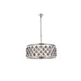 thumbnail image 1 of Elegant Lighting Madison 25" 6 Light Royal Crystal Pendant Lamp, 1 of 8