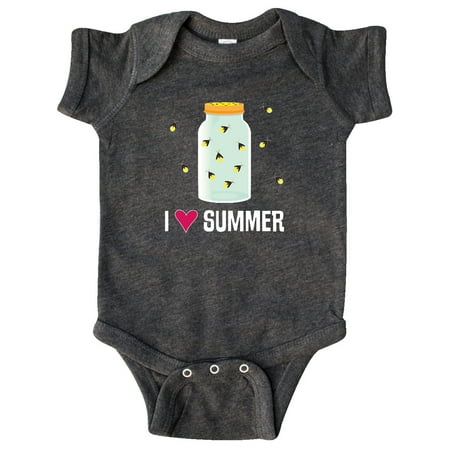 

Inktastic I Love Summer Cute Fireflies Gift Baby Boy or Baby Girl Bodysuit