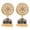 Black, variant on Indian Jewelry Bollywood Antique Crystal Kundan Jhumki Jhumka Earrings for Women