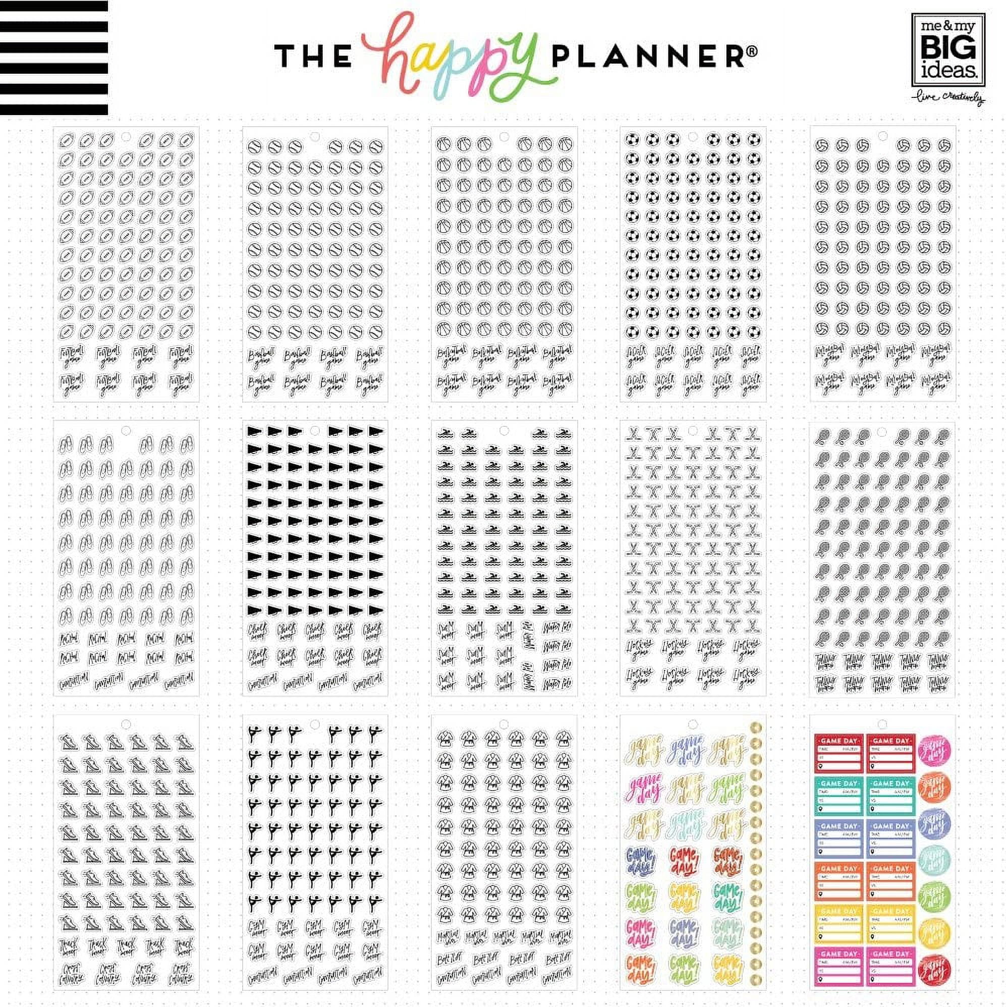 Happy Planner Sticker Value Pack-Sports, 1429/Pkg