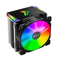 thumbnail image 2 of CPU Cooler CR1400 Sunnimix 4 Heatpipes 4Pin 12V Para LGA 1150 1151 1155 1156 ARGB, 2 of 8