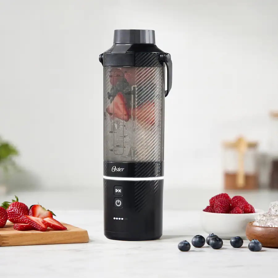Oster GoMAX Portable Blender, Smoothie Blender, Personal Blender, Black