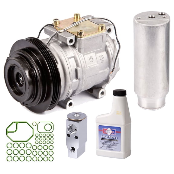 For Toyota Corolla AC Compressor w/ A/C Repair Kit - BuyAutoParts