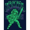 thumbnail image 2 of Boy's Nintendo Adventure of Link Graphic Tee Navy Blue Large, 2 of 4