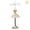 Multicolor04, variant on Deeceymbur Rotating Jewelry Display Stand Wooden Mannequin Necklace Earring Holder Showcase Decorative Organizer for Store Counter Home Vanity Resin Bust Prop