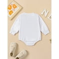 thumbnail image 3 of Wassery Baby New Years Clothes for Girls Boys 6M 12M 18M 24M Newborn Long Sleeve Letter Print Romper Bodysuit Infant Fall Loose Fit Clothing, 3 of 9