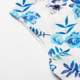 thumbnail image 6 of Gubotare Toddler Graduation Dress Flower Girls Dress Crew Neck Elegant Lace A-Line Formal Wedding Party Dresses (Blue,Size 5-6 Years), 6 of 8