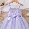 thumbnail image 5 of Sngxgn Girl Party Dress Long Sleeve A-Line Dresses(Purple,100), 5 of 8