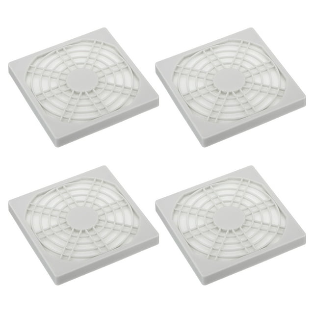 Unique Bargains 80mm Fan Finger Grill Grill Protector Guard Fan Protective Cover 4 Pack
