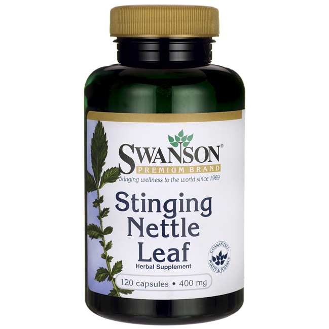 Swanson Stinging Nettle Leaf Capsules, 800 mg, 60 Count
