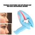 thumbnail image 4 of Corrector de alisador de puente de nariz profesional, clip de elevación de forma de nariz de silicona, clips de adelgazamiento de elevación de clip de belleza de nariz para mujeres y hombres (azul) JAMW Sencillez, 4 of 5