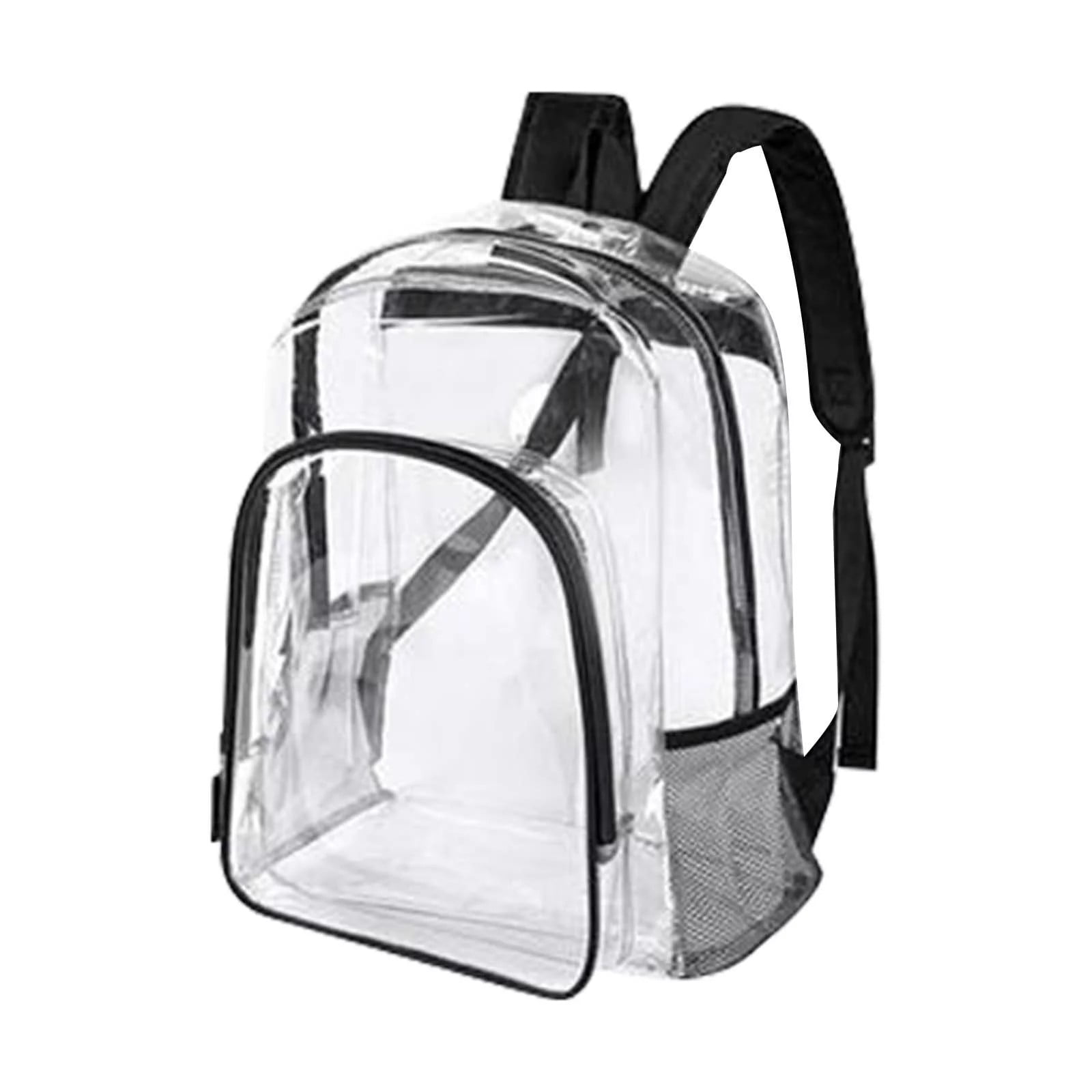 ZTTD Clear Small Backpack Stadium Approved Transparent Backpack Water ...