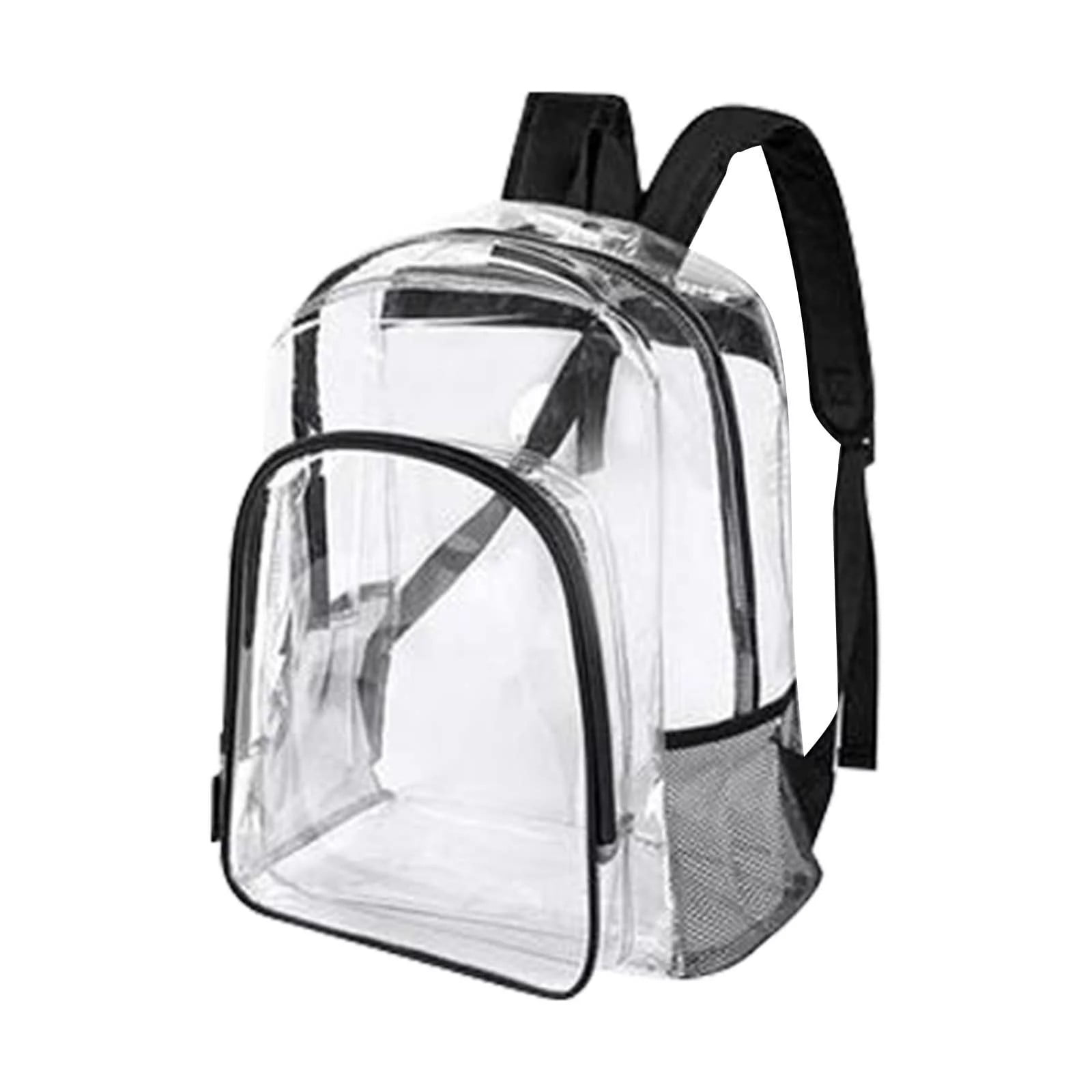 ZTTD Clear Small Backpack Stadium Approved Transparent Backpack Water