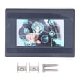 thumbnail image 2 of PLC HMI All in One, DC24V 38.4KB Download Speed PLC Touch Screen All in One with Fixing Accessories for Intelligent Controller, 2 of 8