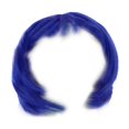 thumbnail image 2 of Cute Short Hair Headband Cat Adjustable Elastic Band Funny Cosplay Hat Fits Small Medium Large Puppy Photo Booth Party Dress Up Pet Supplies 7.09" Pet Wig, 2 of 6