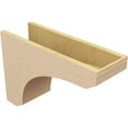 thumbnail image 5 of 8"W x 24"D x 16"H Classic Legacy Rough Cedar Woodgrain TimberThane Corbel, Primed Tan, 5 of 6