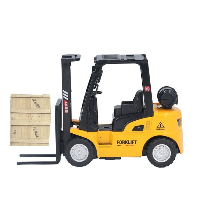 Forklift Toy, Authentic Forklift Model For 3 Years Old And Up Kids For Play