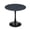 Gray+Black, variant on GZXS Round Dining Table, 31.5" Mid-Century Modern Pedestal Table with MDF Top and Sturdy Metal Base, Space-Saving Tulip Table for Kitchen, Dining Room, Small Apartment (Gray+Gold)