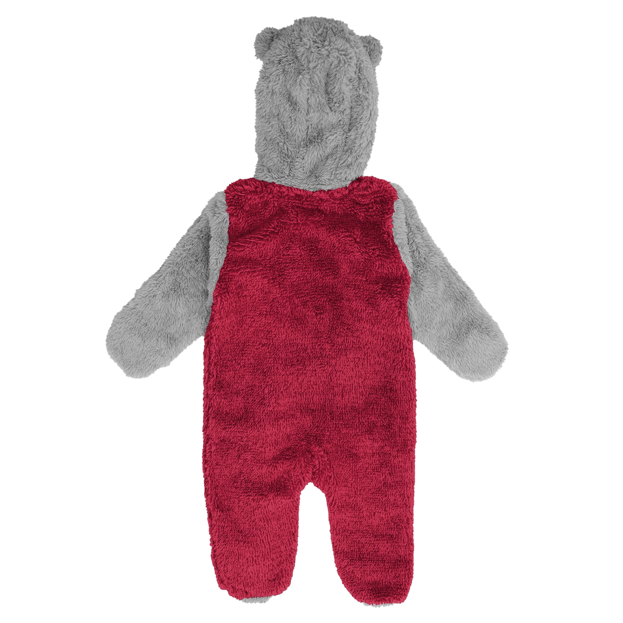Newborn & Infant Cardinal Arizona Cardinals Game Nap Teddy Fleece Bunting Full-Zip Sleeper