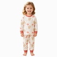thumbnail image 3 of CAUYDY Toddler Girls Clothes Child Pajamas Fall Winter Long Sleeved Top Elastic Pants 2PCS Set Baby Sleepers Little Kid Outfits for Girl 2T 3T 4T 5T 24Months Sizes 4-5 Years,Pink, 3 of 9