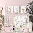 thumbnail image 3 of Floral Jungle Nursery Starter Crib Bedding Set, 3 of 5