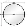 thumbnail image 6 of Uttermost 09692 - Belham Round Iron Mirror, 6 of 10