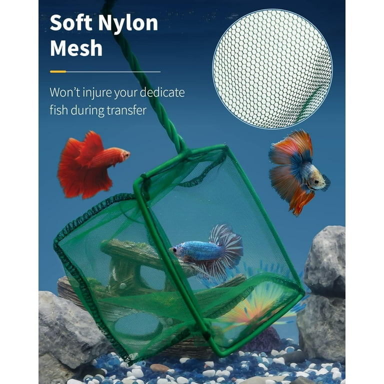 12 aquarium fish net 30cm / 12" Fine Mesh : Pet Supplies The HonestMatter Aquarium Fish Net is a practical fine mesh net designed for safely catching and transferring fish while also skimming sludge Underwater Treasures course net 12"