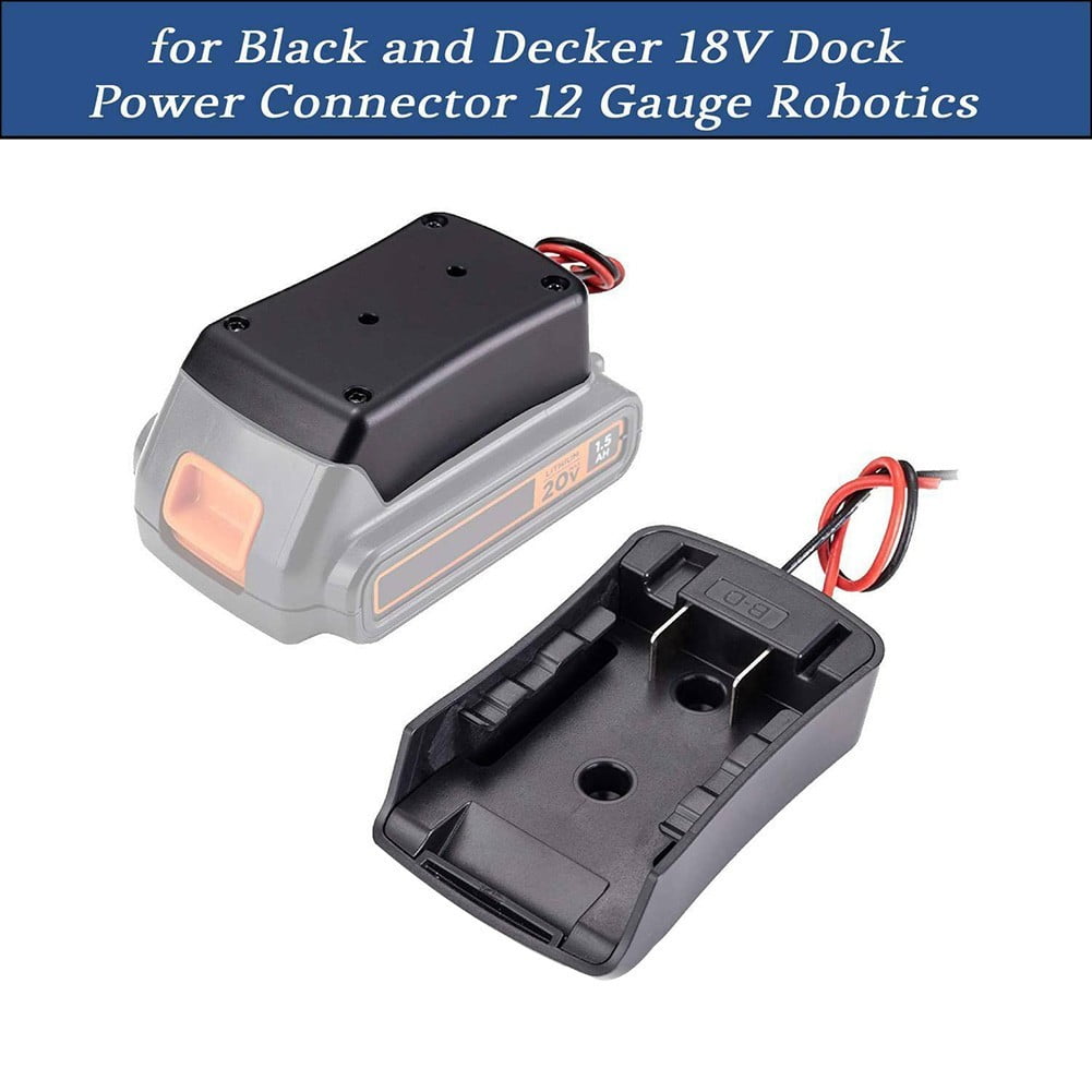 Adapter socket / connector for Black&Decker 18V battery pack