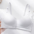 thumbnail image 2 of SMihono Adolescent Girls' Underwear, Female Students' Underwear, Soft and Comfortable Without Steel Rings, Women's Underwear White M, 2 of 2