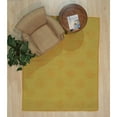 thumbnail image 2 of EORC Yellow Handwoven Wool Contemporary Modern Flat Weave Rug, 6' x 8', 2 of 4