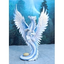 Ebros Sandstorm Cloud Wind Dragon Adult Mother 12"H Figurine Anne Stokes Fantasy