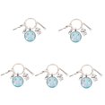 thumbnail image 4 of 5 Pieces Toothbrush Holder Chain Pendant Key Staff, 4 of 8