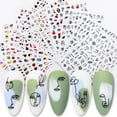 thumbnail image 3 of Nail Stickers for Women DIY Kids 3D Abstract Design Manicure Decals Decorative Tips for Girls, 3 of 4