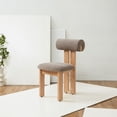 thumbnail image 4 of Safavieh Halloway Wood Dining Chair in Brown / Natural, 4 of 7