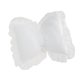 thumbnail image 3 of Almohada con forma, almohada de cintura, transpirable, cojín decorativo para respaldo de coche Blanco, 3 of 9