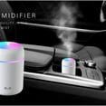 thumbnail image 4 of Colorful Cool Mini Humidifier,Essential Oil Diffuser,Aroma Essential USB Personal Desktop Humidifier for Car,Office Room,Bedroom etc,2 Adjustable Mist Modes (White), 4 of 6