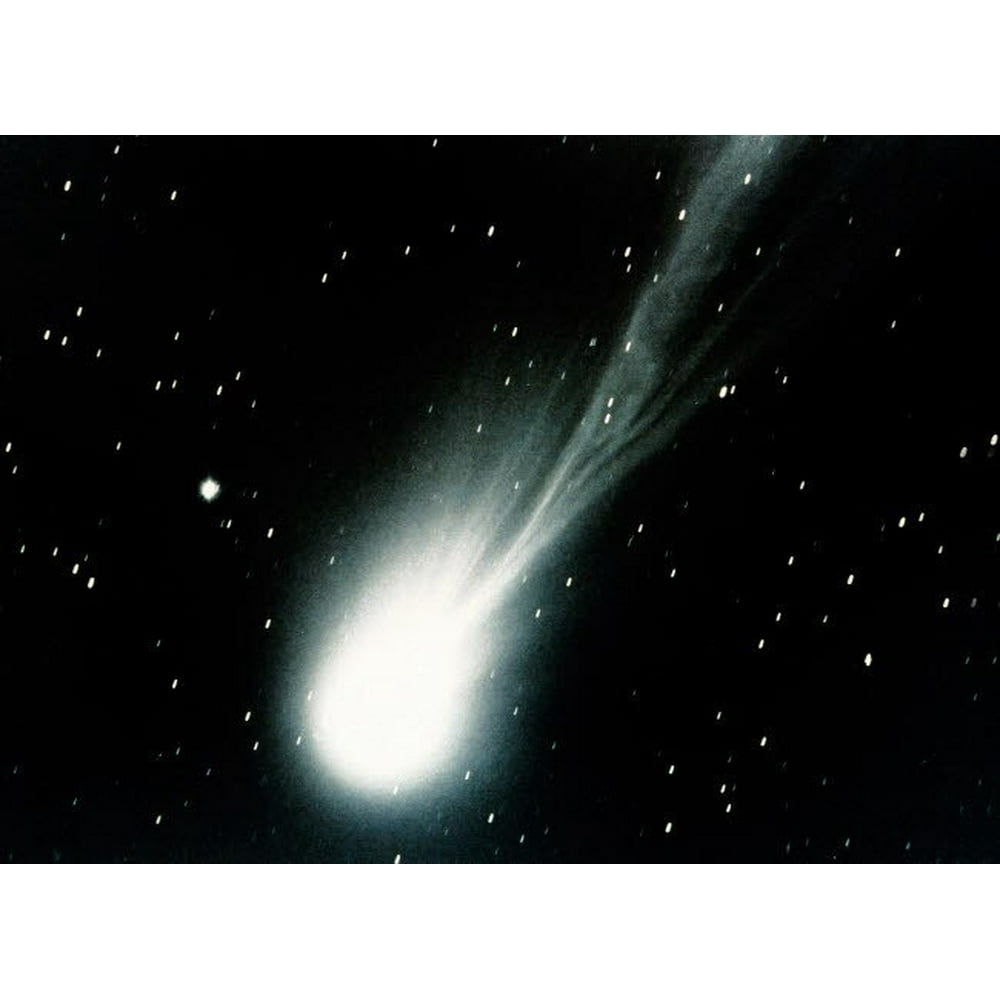 Halley's Comet Poster Print by Stocktrek Images - Walmart.com - Walmart.com