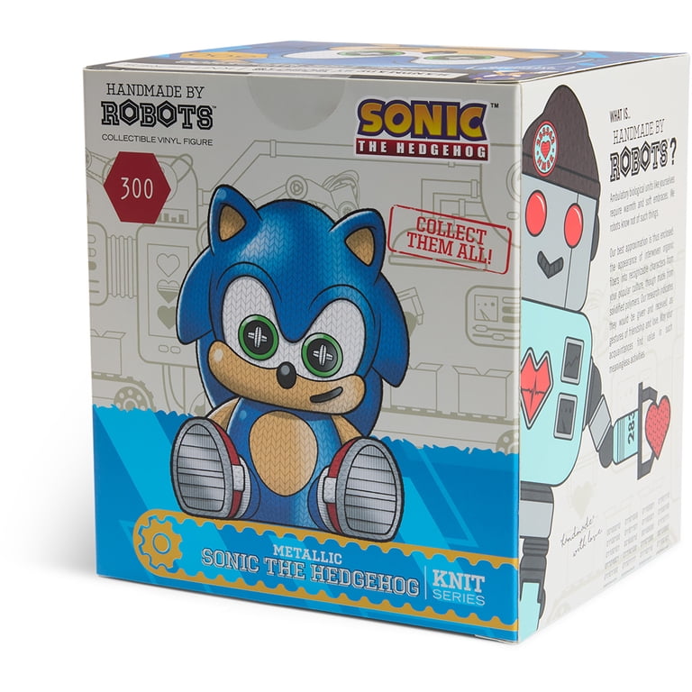 Handmade by Robots - Sonic the Hedgehog - Sonic #300 (Metallic