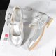 thumbnail image 1 of Zapatos de tacón alto para niñas, zapatos de princesa, zapatos de vestir, zapatos de alto rendimiento, zapatos de cristal para niñas pequeñas, 1 of 6