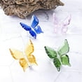 thumbnail image 4 of 1pcs Crystal Butterfly Figurines with Clear Ball Base Butterfly Ornaments Animal Collectibles Crystal Decoration for Home Gifts for Women，Clear, 4 of 5