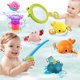 thumbnail image 1 of Juguete de baño Dwi Dowellin para niños pequeños con juguetes y tazas flotantes, 1 of 7