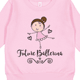 thumbnail image 3 of Inktastic Future Ballerina Girls Dance Toddler Sweatshirt, 3 of 4