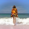 thumbnail image 6 of Yibo Lovely Sunflower Soft Shower Towels Multipurpose Highly Absorbent for Bathroom, Pool, 6 of 9