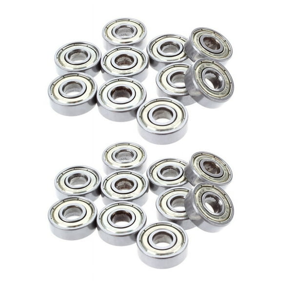 20 pcs. miniature deep groove 608 ZZ 8 x 22 x 7mm Bearing Steel