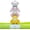 Easter Fun, variant on Easter Bunny Balloons - 59 Inch Standing, Giant Cute Leakproof Reusable, Chick Egg Easter Party Balloons | 1-Pack for Indoor Outdoor Garden Yard Porch Lawn School Farmhouse Holiday Birthday Pink Blue