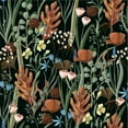 thumbnail image 3 of Botanical Plants Wallpaper Pre-Pasted - 25"W x 125"H, 3 of 3