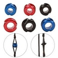 thumbnail image 2 of 1Pc Compound Bow Peep Sight 1/4\" 3/16\" Hole Size Aluminium Hunting Blue, 2 of 9