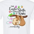 thumbnail image 4 of Inktastic Easter Sloth with Bunny Ears Funny T-Shirt, 4 of 5