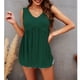 thumbnail image 3 of Camiseta sin mangas Babydoll, Top sin mangas con cuello en V Top sin mangas Top sin mangas con cuello en V Rendimiento inigualable, 3 of 5